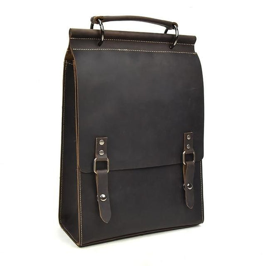 The Unn Backpack Vintage Leather Backpack