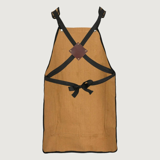 The Shropshire Brown Canvas Apron