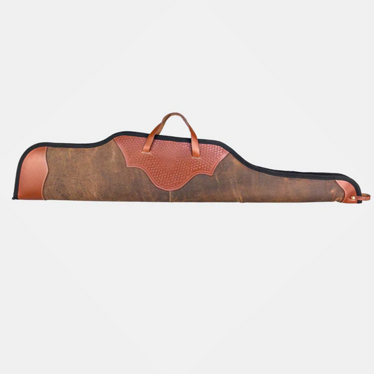 Non-Scoped Leather Long Gun Case