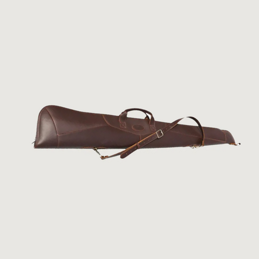 Leather Shotgun Slip Case, Clay Hunting Shotgun Case, Leather Rifle Case