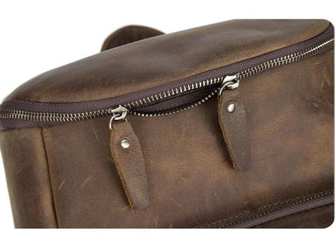 The Faulkner Backpack Handcrafted Leather Backpack