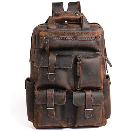 The Shelby Backpack Handmade Genuine Leather Backpack
