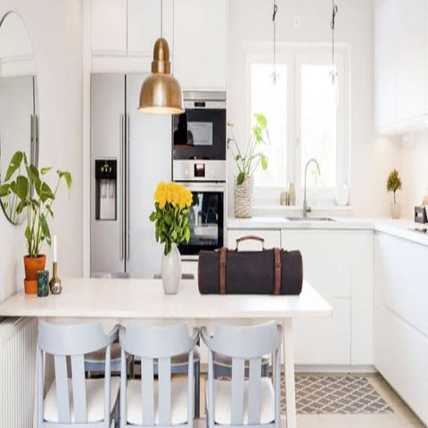 Tourbon Leather Knife Roll - Dark Brown