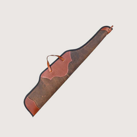 Non-Scoped Leather Long Gun Case