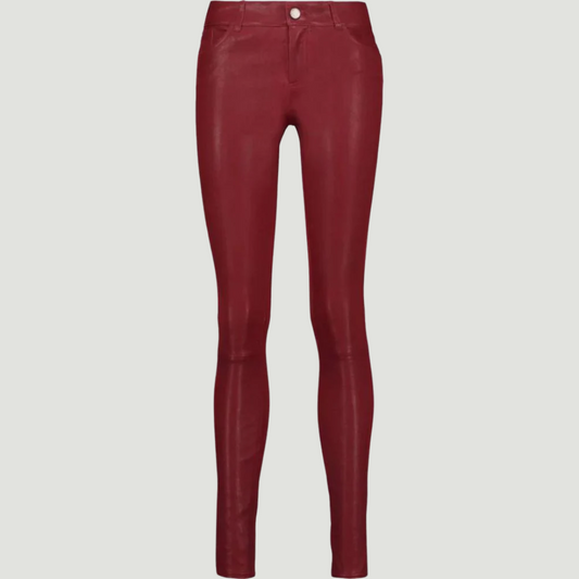LEATHER SKINNY PANT