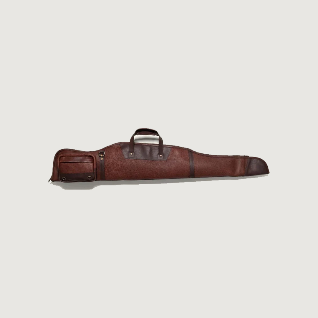 Two Toned Thick Leather Rifle Case