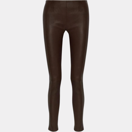 FAUX LEATHER LEGGINGS PANTS
