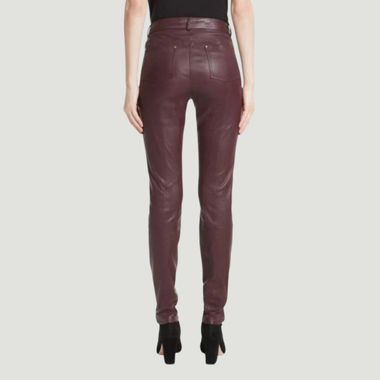 SPANX LEATHER PANTS
