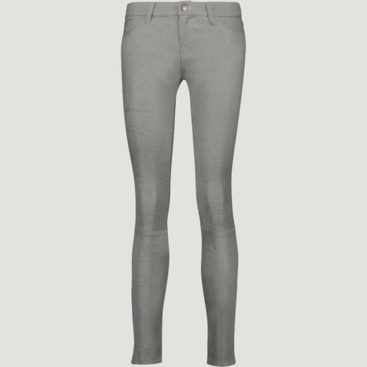 WOMEN HIGH WAISTED LEATHER PANT