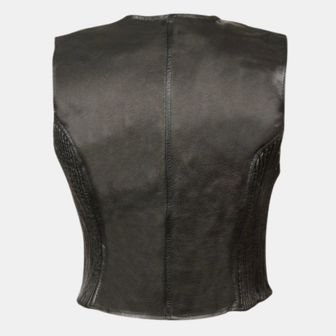 Milwaukee Black Leather Vest