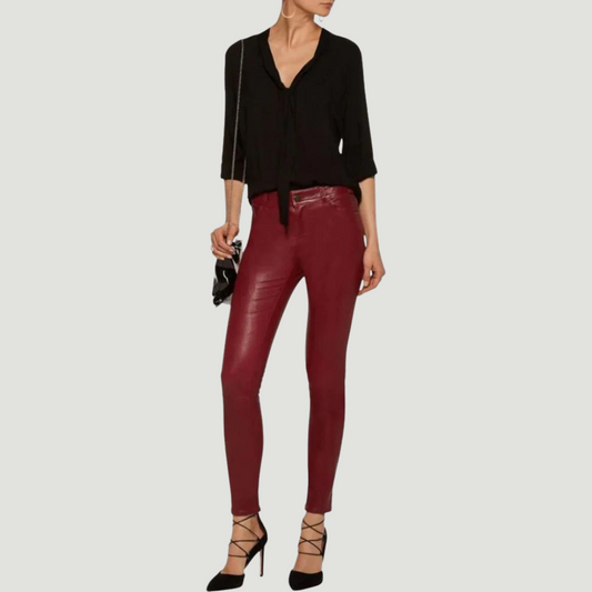 LEATHER SKINNY PANT