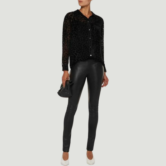 WOMEN’S MISSONI FAUX LEATHER PANTS