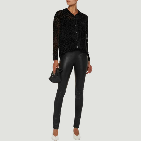 WOMEN’S MISSONI FAUX LEATHER PANTS
