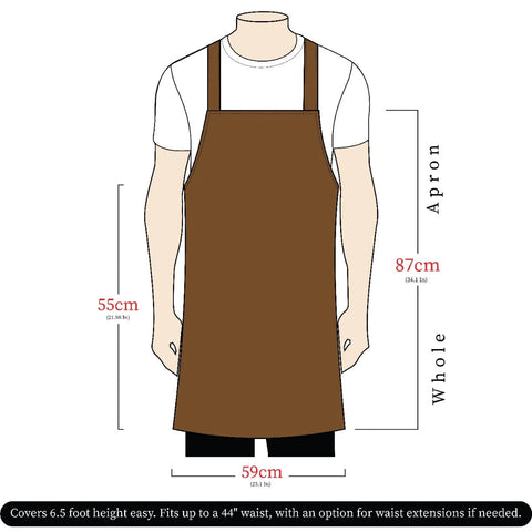 The Riding of Yorkshire Full Grain Green Apron