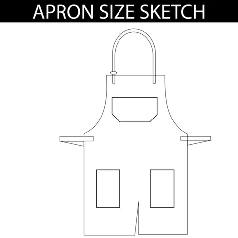 The Nottinghamshire Blue Canvas Woodwork Apron