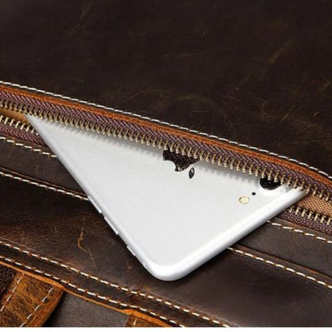 The Felman Backpack Handcrafted Leather Backpack