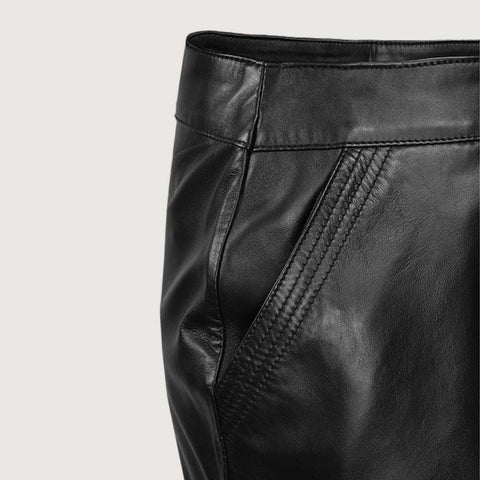 Sandra Bullock Leather Skirt