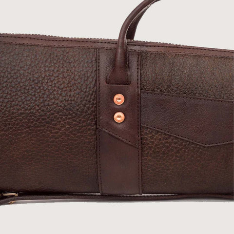 HandCrafted Durable Leather Hunting Shotgun Case
