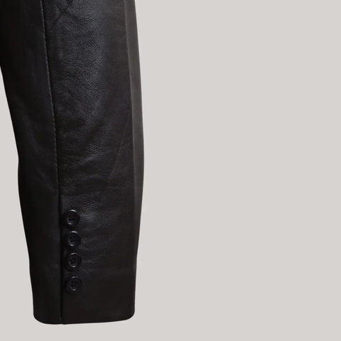 Rustic Ridge Leather Coat