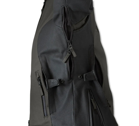 Women's Gallun 2.0 H-D Triple Vent System Leather Riding Jacket