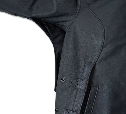 Women's Paradigm Triple Vent System 2.0 Leather Riding Jacket - Black Beauty