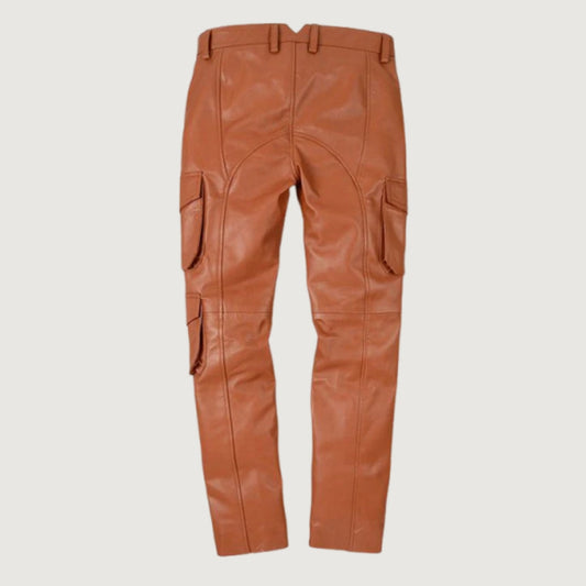 Drifter Leather Cargo Pants
