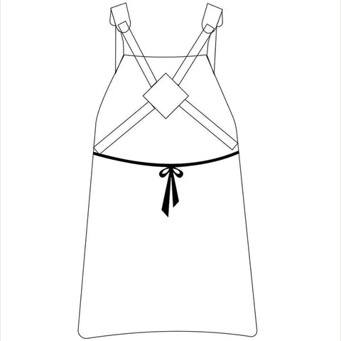 The Shropshire Brown Canvas Apron