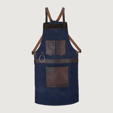 The Wiltshire Waxed Canvas handmade Apron