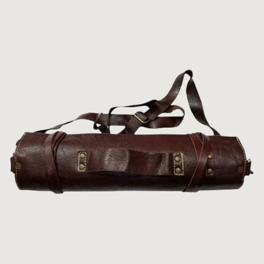 Burgundy Coloured Knife Roll