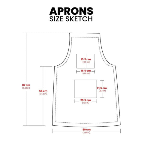 The Northumberland Dark Brown Leather Apron