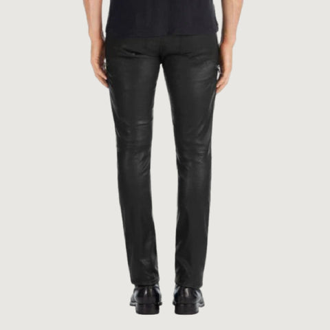 Men's Lambskin Leather Pants