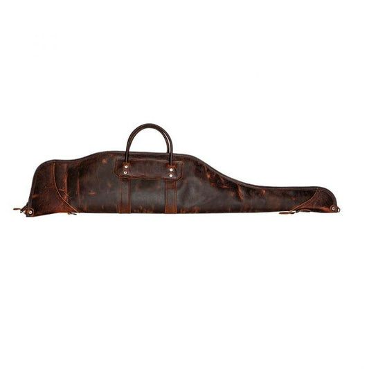 Durable Waxed Leather Rifle Case