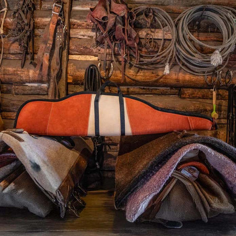 Suede Rifle Case