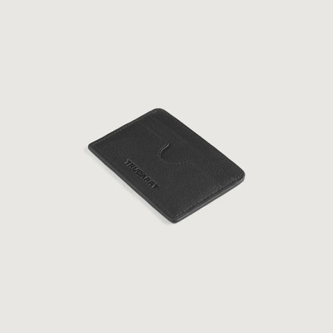 Karl Black Leather Card Holder