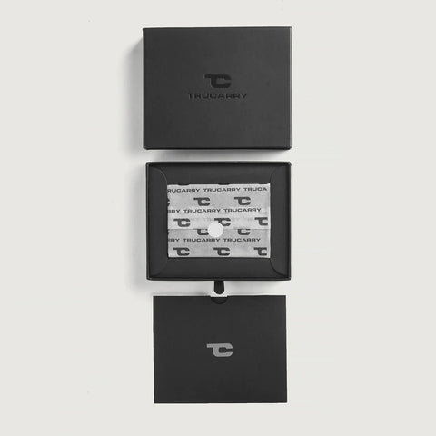 Karl Black Leather Card Holder
