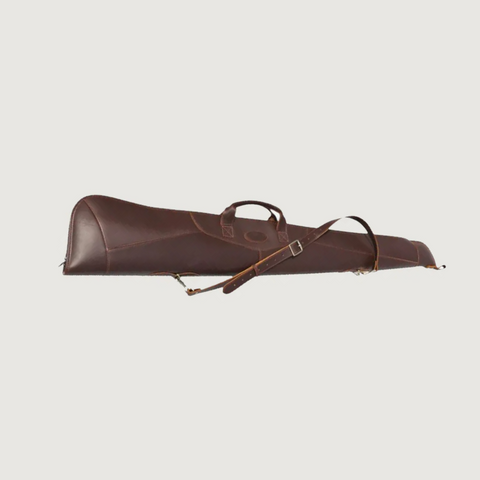 Leather Shotgun Slip Case, Clay Hunting Shotgun Case, Leather Rifle Case