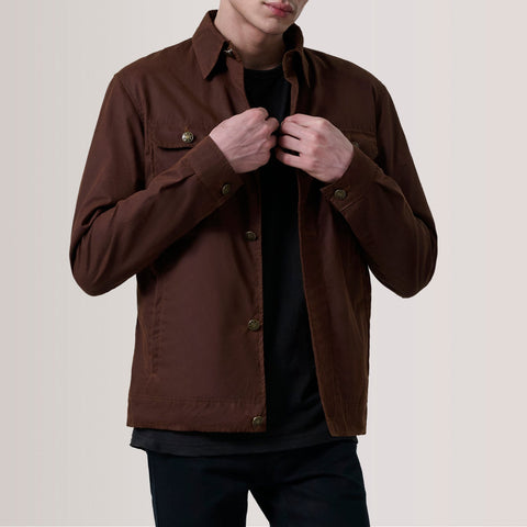 Irwin Brown Waxed Canvas Field Jacket