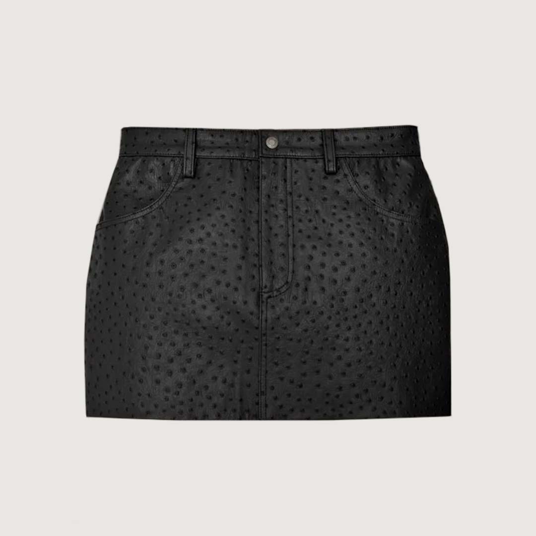 Contour Luxe Leather Skirt