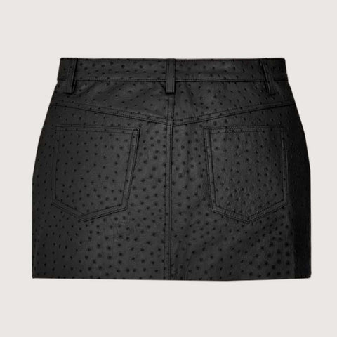 Contour Luxe Leather Skirt