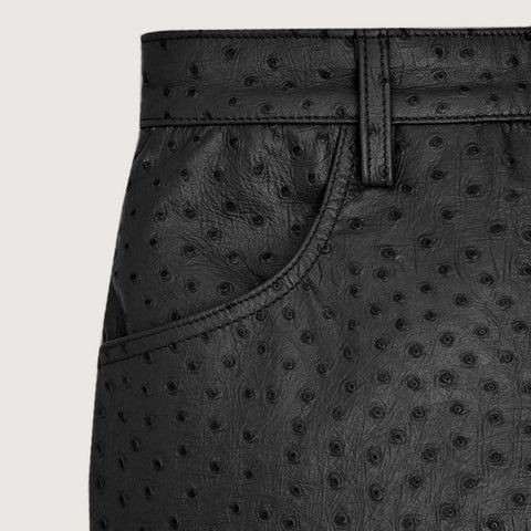 Contour Luxe Leather Skirt