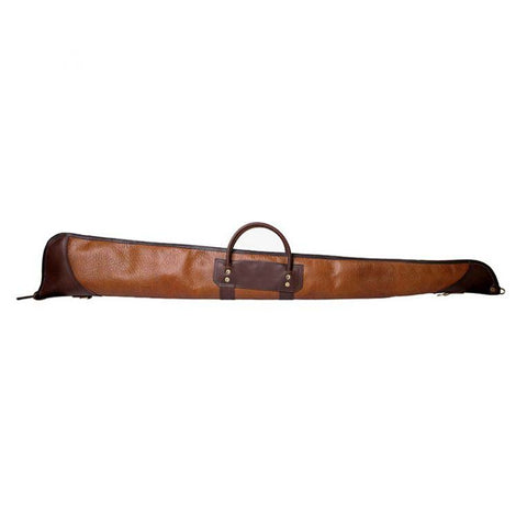 Premium Bison Leather Shotgun Case