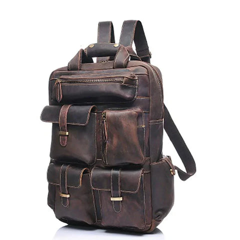 The Shelby Backpack Handmade Genuine Leather Backpack